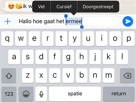 doorgestreept whatsapp|Hoe vet, cursief en doorgestreept te gebruiken in WhatsApp